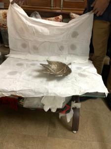 ใบเมเปิ้ลรูปร่างชามเสิร์ฟโลหะคุณภาพสูงวันที่เสิร์ฟชามสําหรับบ้านตารางอาหารผลไม้เสิร์ฟใช้ - Product Image 4