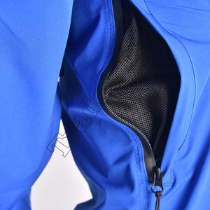 Pantalon de ski imperméable bleu royal tendance, nouveau design, pantalon de snowboard d'extérieur avec passants pour ceinture, évents et ourlet à cordon - Product Image 6