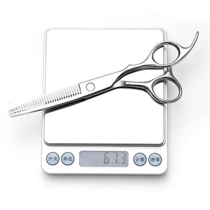 QNQ professionnel Salon de beauté ciseaux haute qualité salon de coiffure plat cisaillement outil de coupe de cheveux amincissement coiffeur cisailles en céramique - Product Image 4