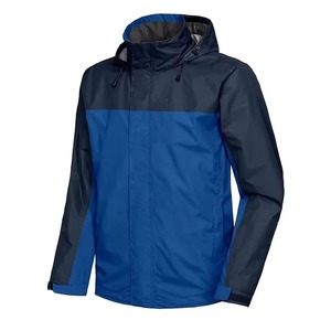 Veste de pluie scellée imperméable d'hiver personnalisée de haute qualité pour sports d'extérieur, vêtements de course, veste de pluie avec capuche au prix de gros - Product Image 3