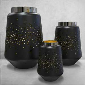 เชิงเทียนสแตนเลสเคลือบผงโลหะ ดีไซน์หรูหรา รูปปลาทอง สำหรับตกแต่งบ้าน - Product Image 6