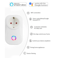 Roomlux Prise électrique intelligente télécommandée aux normes européennes avec prise EU Smart Plug