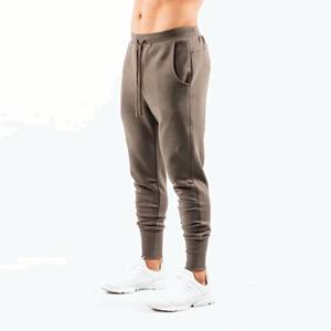 Ropa de calle bordada personalizada para hombre, pantalones de chándal apilados con estampado de felpa francesa, pantalones de chándal acampanados de lana de calle alta - Product Image 4