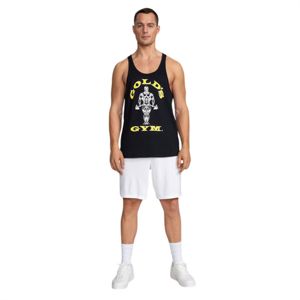 Black <b>Mens</b> Bodybuilding Stringer Tank Top | Organic Cotton Gym Vest | Sleeveless Workout Shirt | Muscle Fit Training Tank Top - Product Image 1