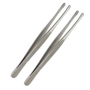 Forceps à tissus de haute qualité Treves, manuel, en acier inoxydable allemand, pour chirurgie générale, certifié CE ISO13485 - Product Image 1
