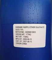 SLES 70% Sodium Lauryl Ether Sulfate (CAS 68585-34-2) | Digunakan dalam deterjen dan sampo | Merek kimia OCN