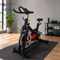 Equipo de Gimnasio para Entrenamiento Cardiovascular, Bicicleta Estática Magnética para Ciclismo Indoor, Bicicleta de Spinning para Ejercicio de Cuerpo Completo