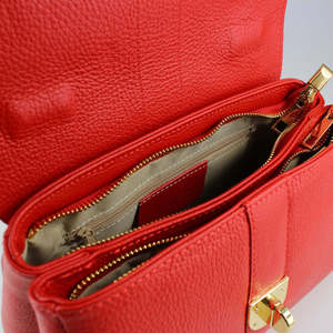 Bolso Estructurado en Cuero Genuino Dollar - Hecho en Italia - Art. 24033 - Product Image 5