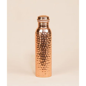 Botella de Cobre de Primera Calidad con Tapa Hermética para una Vida Saludable, Botella de Cobre Puro Ecológica para Beber Agua - Product Image 1