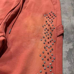 <b>Stretch</b> Fit Rhinestone <b>Trousers</b> <b>For</b> <b>Men's</b> Stylish Look <b>Men's</b> Designer Straight <b>Trousers</b> With Sparkling Rhinestone - Product Image 6