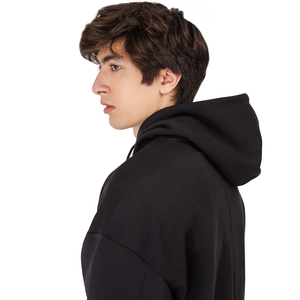 Sudadera con Capucha de Algodón Extra Suave, Corte Holgado, Personalizada, en Colores Claros para Hombre, Productos en Oferta - Product Image 4