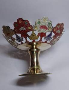 ชามเสิร์ฟอะลูมิเนียมแบบซ้อนได้ สไตล์โบราณ สำหรับของขวัญทางธุรกิจ ผสมผสานการออกแบบดั้งเดิมกับการใช้งานสมัยใหม่สำหรับใช้ในบ้าน - Product Image 3