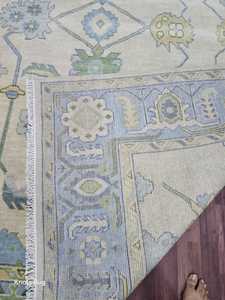 Alfombra de lana con nudo de mano Antic, diseño Tribal bohemio, decoración artesanal para el hogar para sala de estar, oficina, 9x12, 12x15, alfombras altas, juegos de oración - Product Image 2