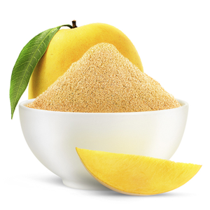 Polvo de Mango Orgánico Puro 99% Liofilizado y Extraído con Solvente, Extracto de Sabor de Grado Alimenticio, Fruta Silvestre Cultivada en India, Envase de Plástico - Product Image 4