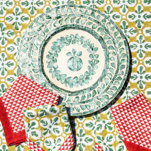 Handicraft Mother of Pearl Placemats Best Selling Capiz Shell Placemat for Table <b>Decoration</b> Rattan Charger <b>Plates</b> from Vietnam - Product Image 2