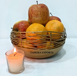 Cesta de Hierro Elegante 2026 con un Aspecto Hermoso y Decoración de Mesa para Cocina, Arreglada en una Exhibición Artística Decorativa - Product Image 5