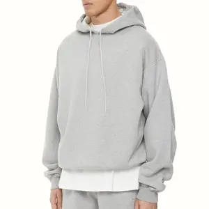 Sudaderas con Capucha Extra Grandes de Primera Calidad para Hombre, Lavado Ácido Desgastado, 300 GSM, 100% Algodón, Ecológicas, Vintage, Decoloradas por el Sol - Product Image 4