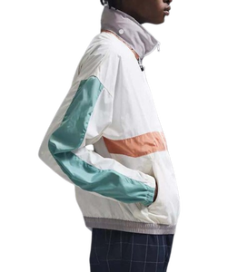 เสื้อแจ็คเก็ตกันลมแบบมีซิป สไตล์ลำลอง ยูนิเซ็กซ์ ผลิตจากโพลีเอสเตอร์/ไนลอน 100% กันน้ำ เหมาะสำหรับฤดูใบไม้ผลิ ดีไซน์ใหม่ล่าสุด ไซส์พลัส - Product Image 4