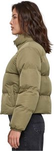 Women's Lightweight Quilted Woolen Winter Coat Stand Breathable Outdoor <b>Jacket</b> <b>Short</b> Faux <b>Fur</b> Warm Colours Peached Puffer - Product Image 5