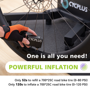 Accessoires <span class=keywords><strong>de</strong></span> cyclisme CYCPLUS, <span class=keywords><strong>pompe</strong></span> à air mini portable, <span class=keywords><strong>pompe</strong></span> à pneu <span class=keywords><strong>de</strong></span> vélo, <span class=keywords><strong>pompe</strong></span> à vélo électrique - Product Image 6