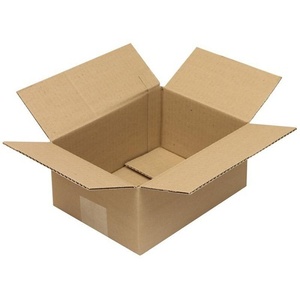 Single-Wall Corrugated <b>Cardboard</b> <b>Boxes</b> Height Scored 220x160x100mm A5 Quality 1.20 B Brown Pack of 50 - Product Image 1