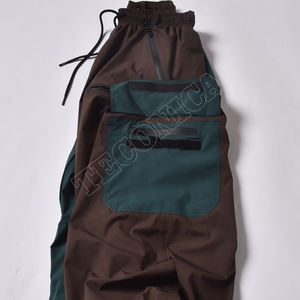 Pantalon baggy unisexe extensible et imperméable à l'eau pour l'hiver Pantalon à taille élastique Pantalon baggy de ski de neige décontracté - Product Image 4