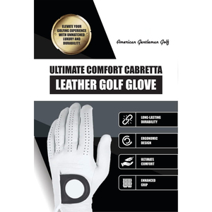 Guante de golf para hombre Guantes de golf de piel de oveja de primera calidad Agarre estable Tela elástica Aumento de la permeabilidad al aire y flexibilidad - Product Image 2