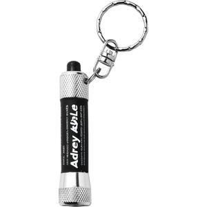 Portachiavi LED in Alluminio Audrey, Gadget in Metallo Personalizzati - Product Image 3