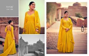 Este Diwali Festive Wear Heavy Quality Multi Coding Work Longitud del piso Fancy Salwar con juego de Dupatta a juego a un costo asequible - Product Image 3