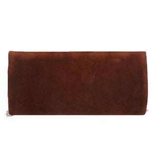 Bolso de mano de terciopelo para mujer (328) - Marrón - Product Image 3