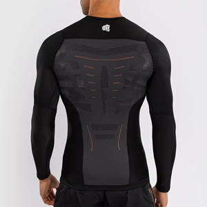 Camisa de compresión sublimada Rashguard para hombre técnica de manga completa Jiu Jitsu BJJ MMA Spandex logotipo personalizado ropa deportiva al por mayor - Product Image 2