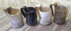 Corne à boire viking moderne de style animal, polie de haute qualité, réglable, personnalisée, meilleur prix, qualité d'exportation, artisanat naturel - Product Image 5