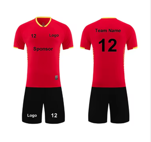Maillot de football personnalisable en gros, tissu tricoté de haute qualité du Bangladesh, doux et confortable, vêtements de sport décontractés, nom personnalisé - Product Image 5