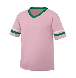 เสื้อฟุตบอลผู้ชายแบบกำหนดเอง OEM ชุดกีฬา โพลีเอสเตอร์/คอตตอน แห้งเร็ว ระบายอากาศได้ดี สวมใส่สบาย คุณภาพสูง แพ็คเกจสำหรับทีมแบบกำหนดเอง - Product Image 6