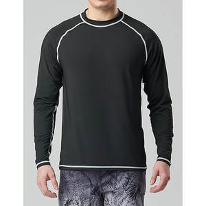 Custom Logo <b>Long</b> Sleeve Lightweight Breathable Quick Dry Rash Guard UPF50+ Eco-Friendly for <b>Beach</b> Activities Unique Style - Product Image 4