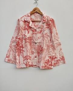 Conjunto de pijama de algodón de dos piezas, Conjunto de pijama de algodón puro, traje de dormir, hermoso diseño, Conjunto de pijama para mujer, Conjunto de pijama - Product Image 2