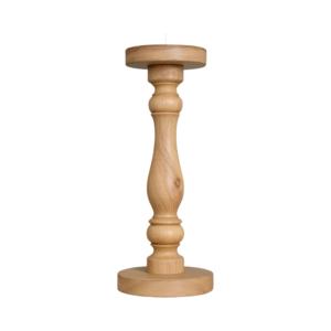 Portavelas de madera natural personalizado decorativo, vela votiva para decoración del hogar, bodas, Navidad, madera marroquí - Product Image 1