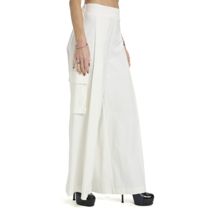 Pantalon pour femme, fabrication italienne, printemps-été, différentes couleurs disponibles - Product Image 1