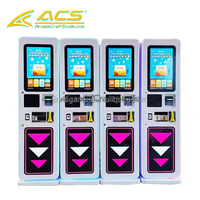 Distributeur de monnaie vertical en métal ACS Slim avec support espagnol/japonais, changeur de jetons automatique, borne de paiement en libre-service pour salles d'arcade