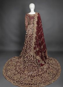 ชุดเดรส Anarkali สำหรับงานปาร์ตี้ ทรงร่ม แบบ Salwar Kameez พร้อมกางเกง Plazo สไตล์ Punjabi Patiala สำหรับเด็กผู้หญิง ผลิตในอินเดีย - Product Image 2