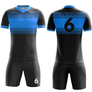 2025 Nueva camiseta de fútbol para hombres, conjunto personalizado, uniforme de fútbol de tela sublimada de secado rápido, uniforme de fútbol profesional 3D - Product Image 4