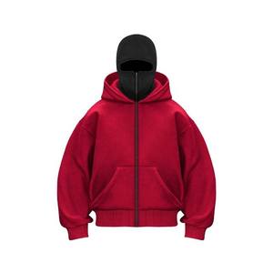 เสื้อมีฮู้ดและเสื้อสเวตเตอร์ของผู้ชายเสื้อมีฮู้ดแบบสวมหัวตัดและเย็บแบบ100% ออกใหม่ - Product Image 2