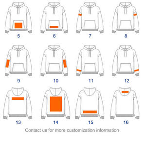 Survêtements délavés à l'acide pour hommes Survêtements complets évasés en coton à fermeture éclair épaisse - Product Image 6