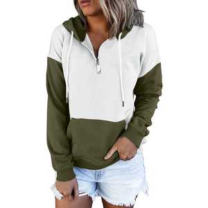 Sudaderas con Capucha de Felpa Gruesa Personalizadas al por Mayor para Mujer, Sudaderas de Secado Rápido de Manga Larga para Mujer - Product Image 5