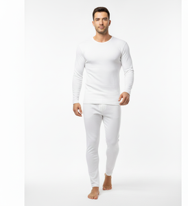 ColdArmor Warm White <b>Men</b> <b>Thermal</b> Suit Full Sleeve Soft Heat Retention Winter Base Layer Comfort Fit <b>thermal</b> suit - Product Image 6