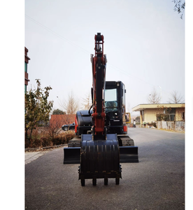 Mini-excavatrice Yanmar VIO50 d'occasion certifiée CE, excavatrice de 5 tonnes d'occasion, petite pelle hydraulique, faible nombre d'heures de travail - Product Image 2