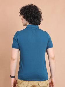 Camiseta informal para hombre para Polo de secado rápido transpirable verano 45% algodón 55% poliéster diseño Original abotonado para Polo liso teñido - Product Image 6