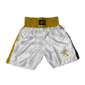 Pantalones cortos de boxeo con logotipo impreso personalizado de calidad superior, hechos en fábrica, al mejor precio, pantalones cortos de boxeo de alta calidad - Product Image 4