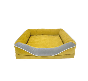 Lit pour chien en mousse 22 DNS Poly Cotton Cover Le lit pour chien BELLA abordable fabriqué en Turquie - Product Image 1