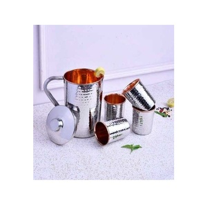 Pichet en cuivre imprimé et nouveau Offre Spéciale pichet à eau froide pichet en cuivre avec poignée en cuivre et pichet à usage familial domestique - Product Image 3